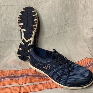 Skechers Air Cooled Memory Foam slip ons